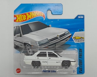 Hot Wheels PROTON SAGA HYW90 Treasure Hunt 2025 Collectible Rare Model Perfect Condition