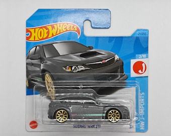 Hot Wheels SUBARU WRX STI HKK63 Treasure Hunt 2023 Collectible Rare Model Perfect Condition