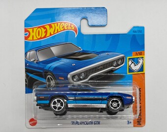 Hot Wheels '71 PLYMOUTH GTX HKK91 2023 Collectible Rare Model Perfect Condition