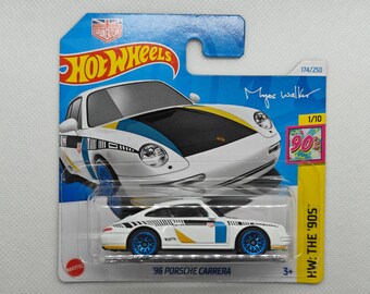 Hot Wheels '96 PORSCHE CARRERA HTF01 Treasure Hunt 2025 Collectible Rare Model Perfect Condition