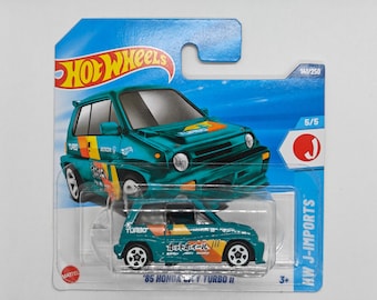 Hot Wheels '85 HONDA CITY TURBO ll JBC25 Treasure Hunt 2025 Collectible Rare Model Perfect Condition
