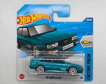 Hot Wheels '87 AUDI QUATTRO HYW72 Treasure Hunt 2025 Collectible Rare Model Perfect Condition