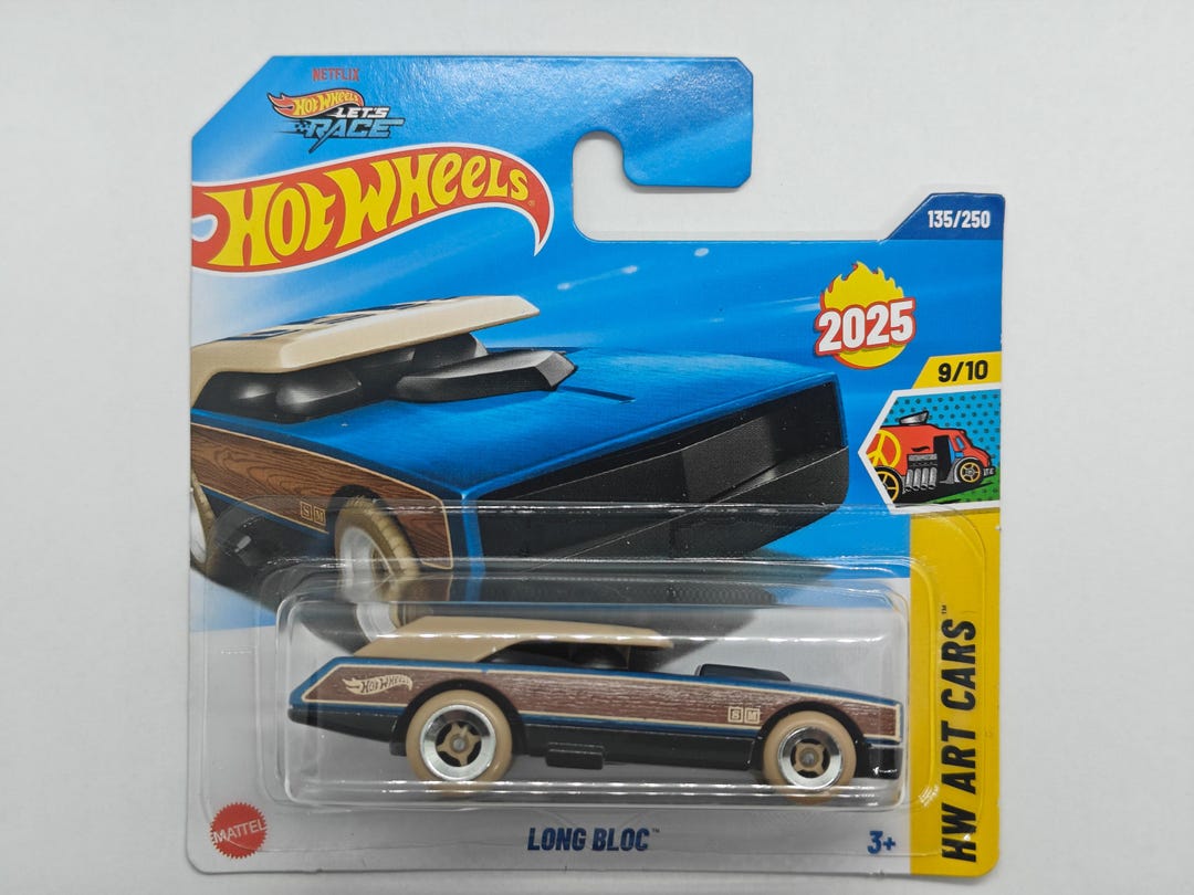 Hot Wheels LONG BLOC HYW30 Treasure Hunt 2025 Collectible Rare
