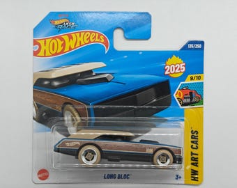 Hot Wheels LONG BLOC HYW30 Treasure Hunt 2025 Collectible Rare Model Perfect Condition