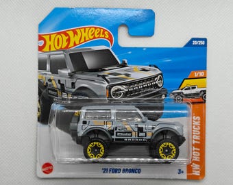 Hot Wheels '21 FORD BRONCO HYW73 Treasure Hunt 2025 Collectible Rare Model Perfect Condition