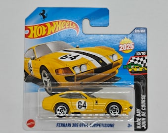 Hot Wheels FERRARI 365 GTB4 COMPETIZIONE JBC19 2025 Collectible Rare Model Perfect Condition
