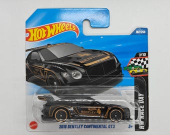 Hot Wheels 2018 BENTLEY CONTINENTAL GT3 JBB30 2025 Collectible Rare Model Perfect Condition