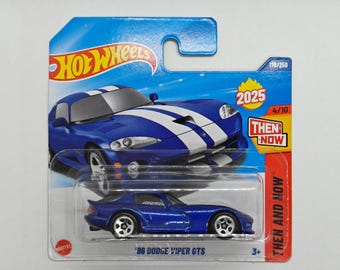 Hot Wheels '96 DODGE VIPER GTS HYW50 2025 Collectible Rare Model Perfect Condition
