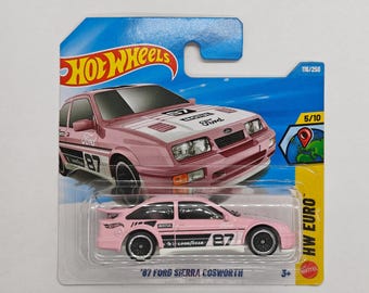 Hot Wheels '87 FORD SIERRA COSWORTH JJJ74 2026 Collectible Rare Model Perfect Condition