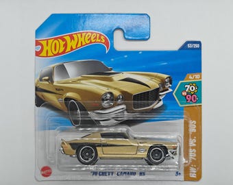 Hot Wheels '70 CHEVY CAMARO RS HYX03 Treasure Hunt 2025 Collectible Rare Model Perfect Condition