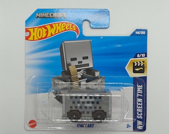 Hot Wheels MINECART HYY82 Treasure Hunt 2025 Collectible Rare Model Perfect Condition
