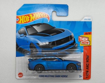 Hot Wheels Ford MUSTANG DARK HORSE HRY93 Treasure Hunt 2025 Collectible Rare Model Perfect Condition