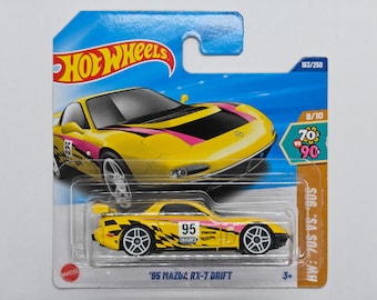 Hot Wheels '95 MAZDA RX-7 DRIFT HYY95 2025 Collectible Rare Model Perfect Condition