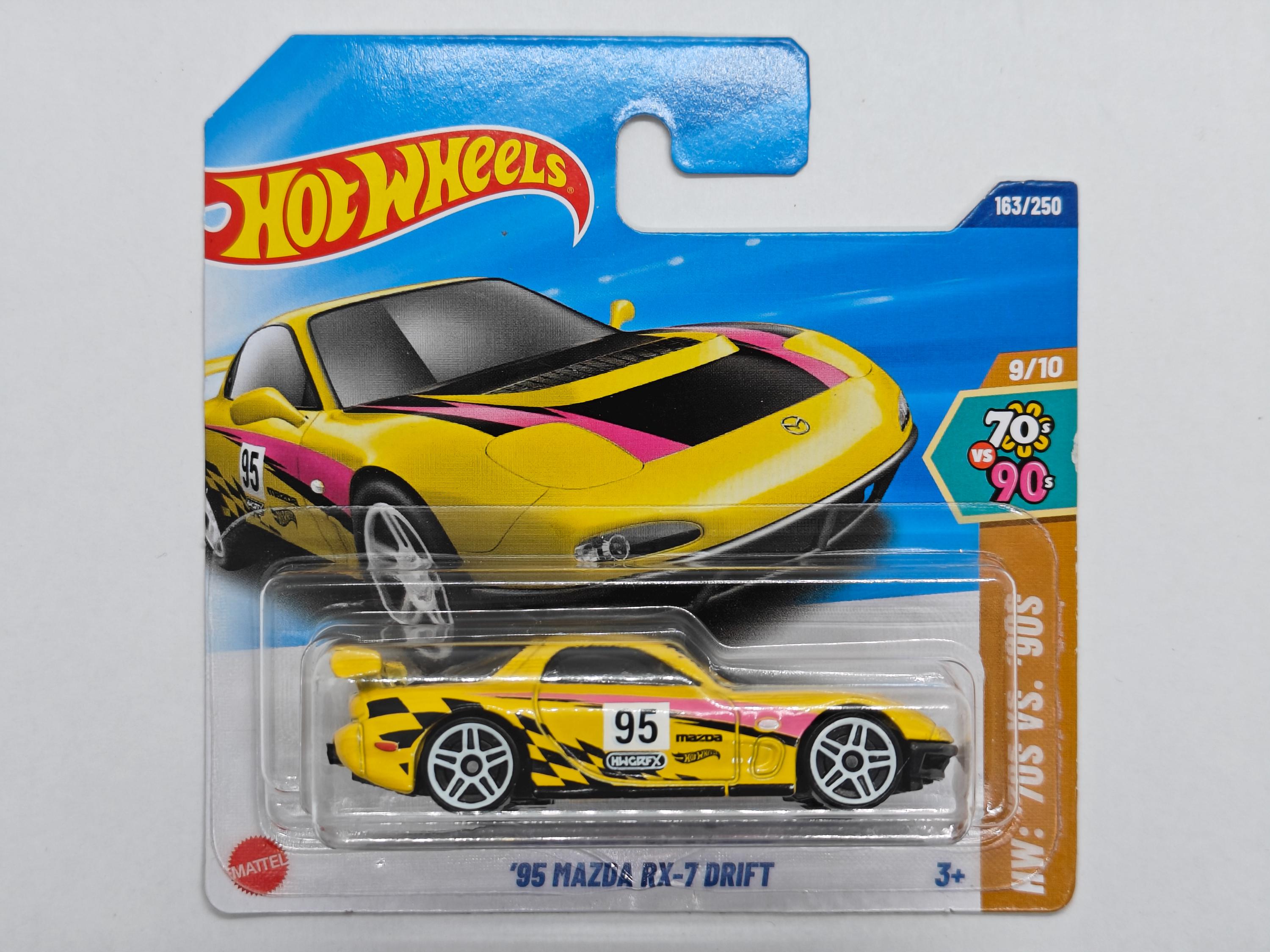 Hot Wheels '95 MAZDA RX-7 DRIFT HYY95 2025 Collectible Rare