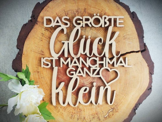 Spruch zum Aufhängen Schriftzug Wanddeko Wandtattoo Etsy.de