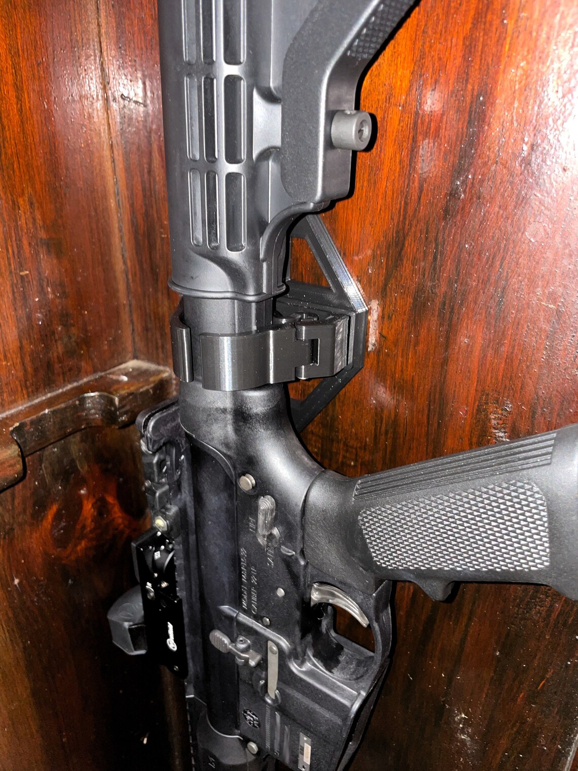 AR15 Buffer Tube Vertical Wall Mount Etsy