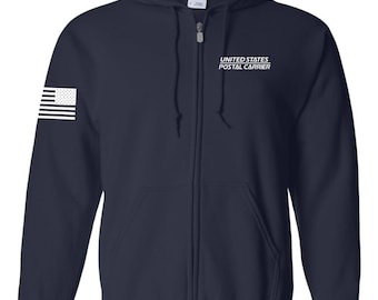 Postal Carrier Full Zip Hoodie