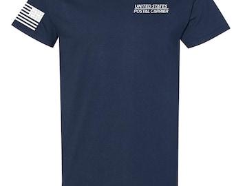 Polyester Postal Carrier Short Sleeve Tee Shirt