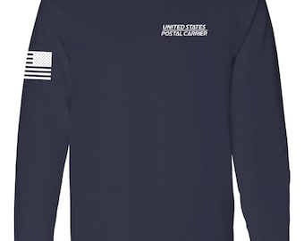 Postal Carrier Gildan Cotton Long Sleeve Tee