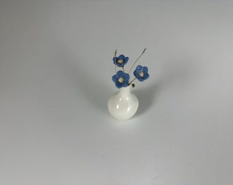Handmade mini vase | ceramic flower vase | pottery