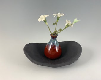 Handmade mini vase | flower vase | pottery | ceramic dish