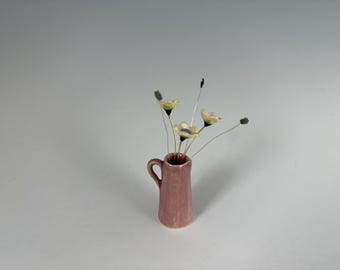 Handmade mini vase | ceramic flower vase | pottery