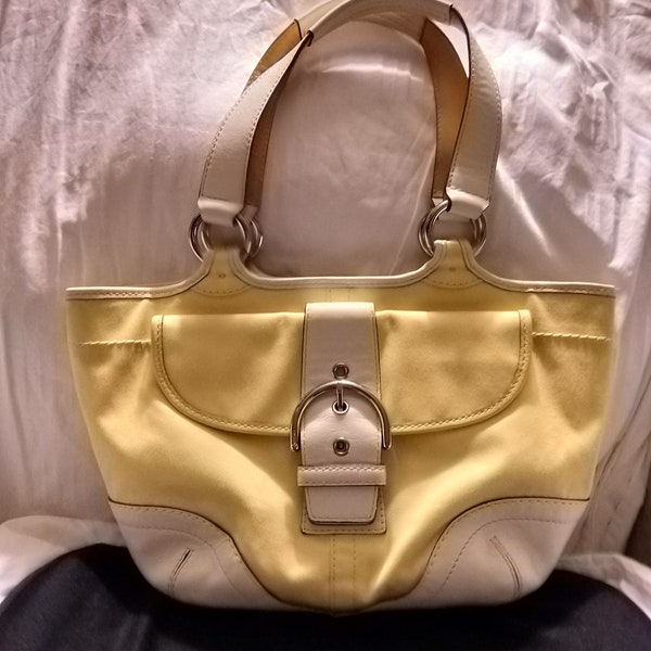 Vintage Coach Hampton Small Tote