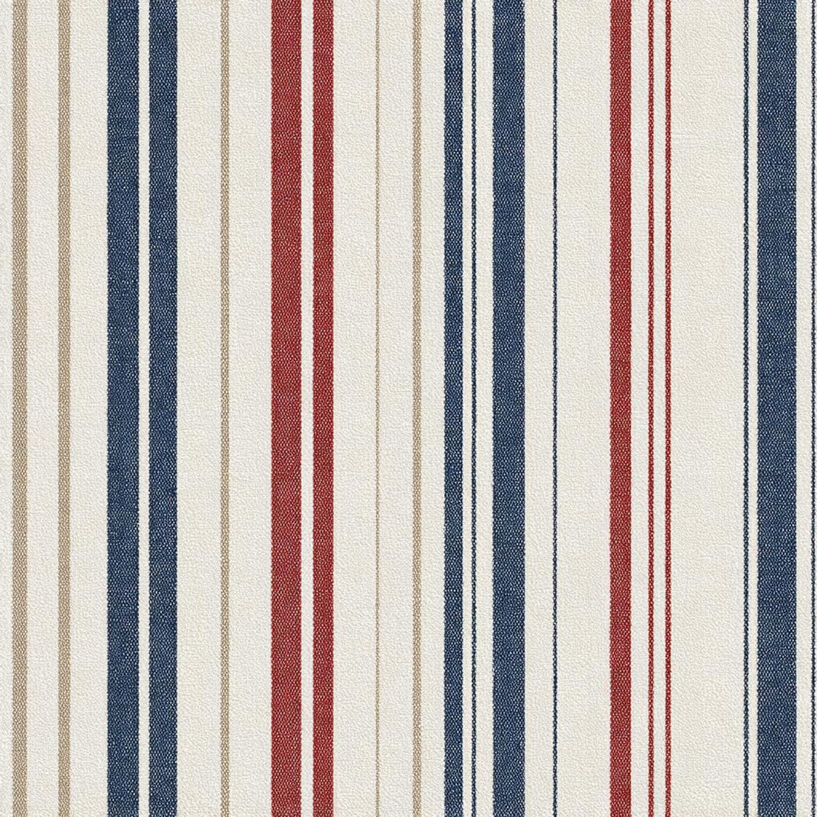 Nantucket Stripe Wallpaper - Etsy