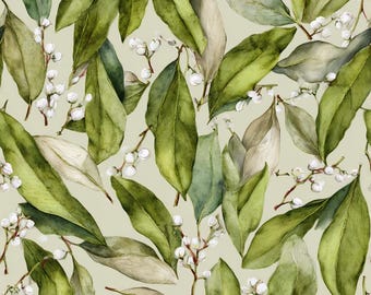 Evergreen Chapel Floral Wallpaper | Peel and Stick, Pre-Pasted or Traditional