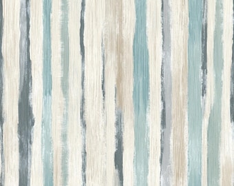 Coastal Dune Stripes Wallpaper