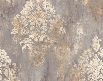 Papel pintado de damasco con reliquia