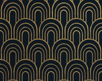 Deco Dawn Wallpaper