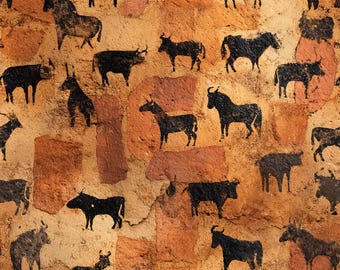 Cave Herd Wallpaper