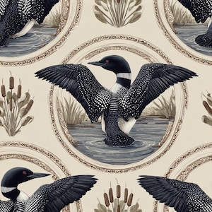 Northern Loon-behang