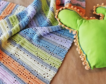 Crochet Pattern Baby Blanket Cactus Cactulianna, crochet pattern