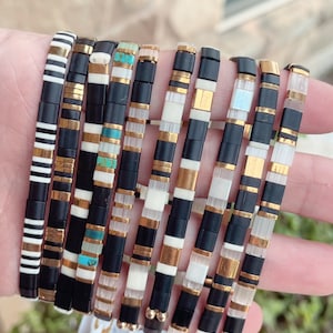 Tila Bracelets, Stackable Bracelets, Tila bead bracelet, Fun Bracelets for Women