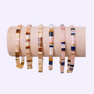 Tila Bead Bracelet, Tila Bracelet for Women, Neutral Bracelets, Tila Bracelets