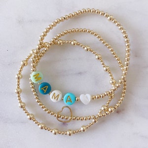 Dot & Dash Boy Mama Bracelet main image 1