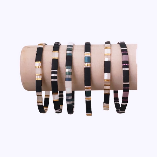 Tila Stretch Bracelet White main image 1