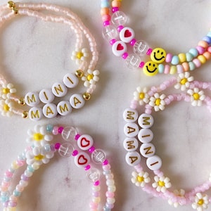Mama Mini Back to School Bracelet Set, Back to School Bracelet&#39;s, Mama Mini Bracelet Set