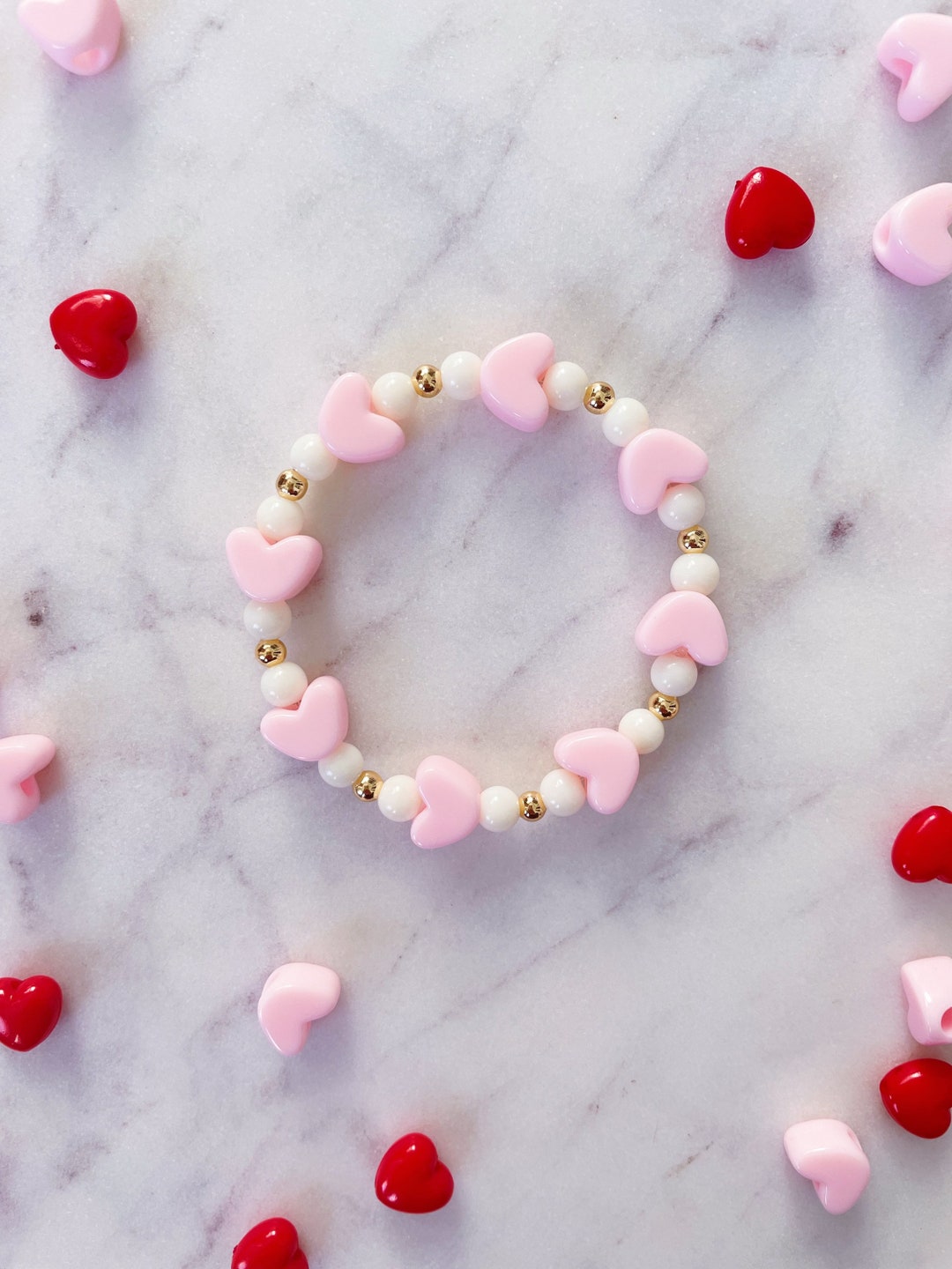 Girls heart bracelet best sale