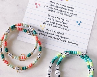 Mama Mini Back to School Bracelet Set, Back to School Bracelet's, Mama Mini Bracelet Set