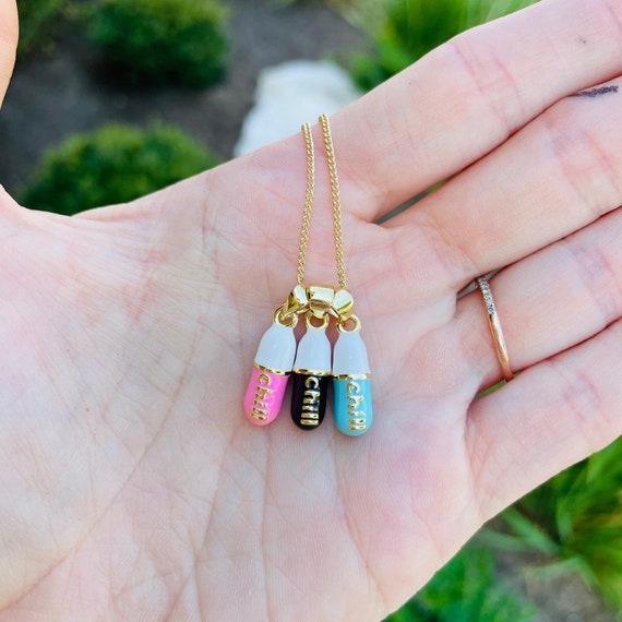 PILL CHARM NECKLACE