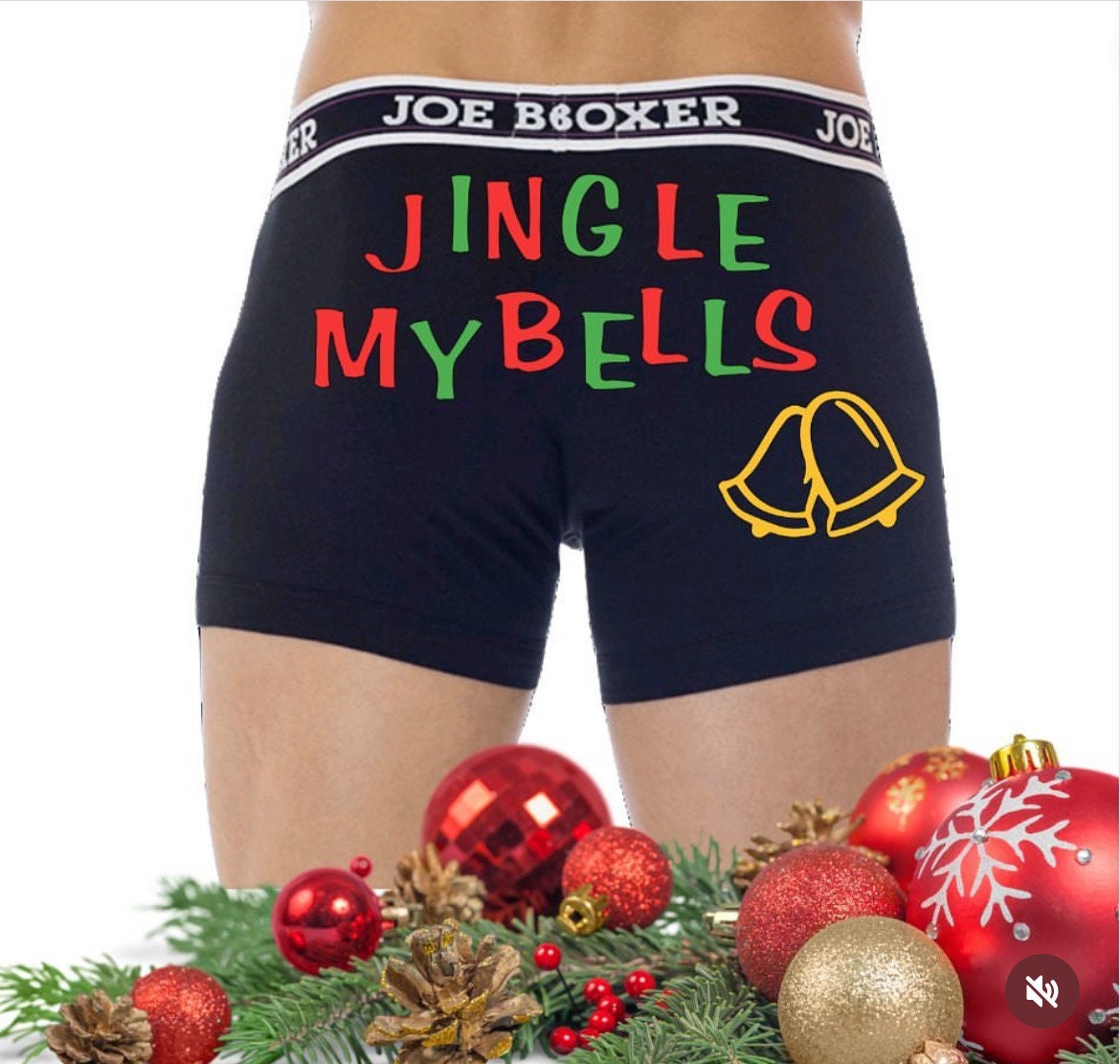 Jingle My Bells for Men, Custom Joe Boxer Shorts Boyfriend, Personalized  Gifts for Him Christmas, Holiday Underwear Men, Festive Clothing -   Canada