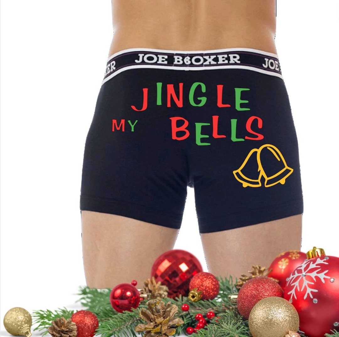 Jingle My Bells for Men Custom Joe Boxer Shorts Boyfriend Etsy