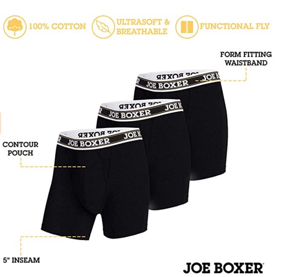 Joe Boxer Men's Christmas Thong Underwear & Gift Bag - Santa