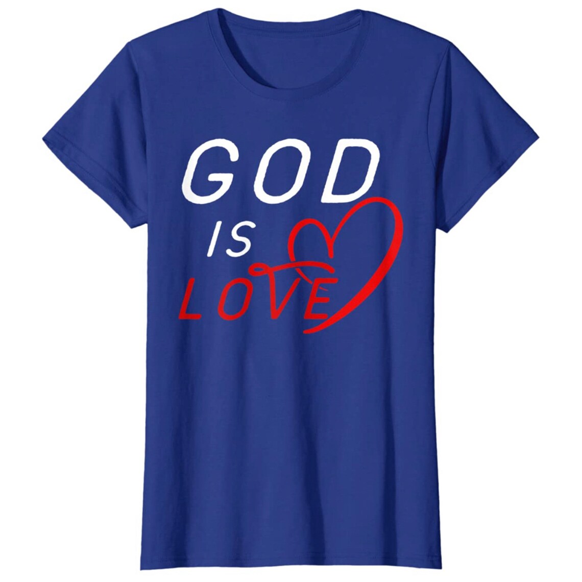 God is Love Design Womens T-Shirts Short Sleeve Shirts | Etsy