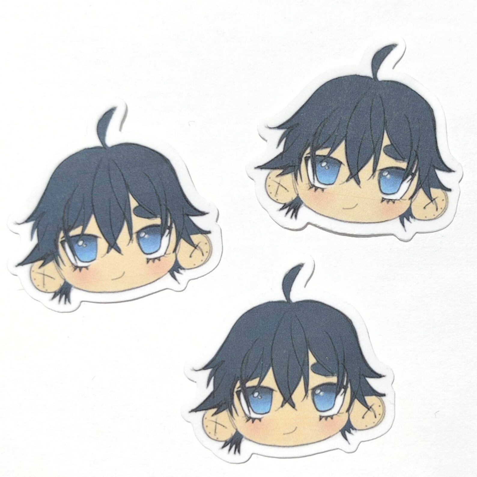 Cute Anime Boy Diecut Anime Sticker Etsy