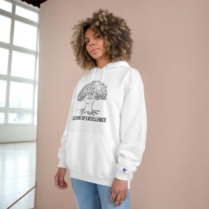 Black Roots - Champion Hoodie | Culture Of Excellence - BT | Black Excellence | Black Culture | Black Lives Matter | African American Brand