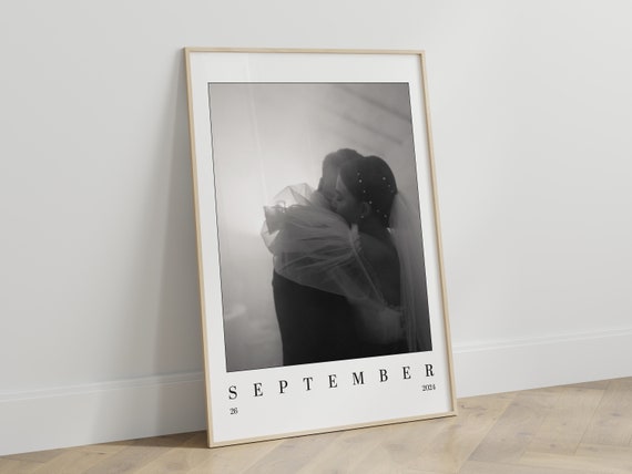 Editorial Style Wedding Photo Print | Printed & Shipped